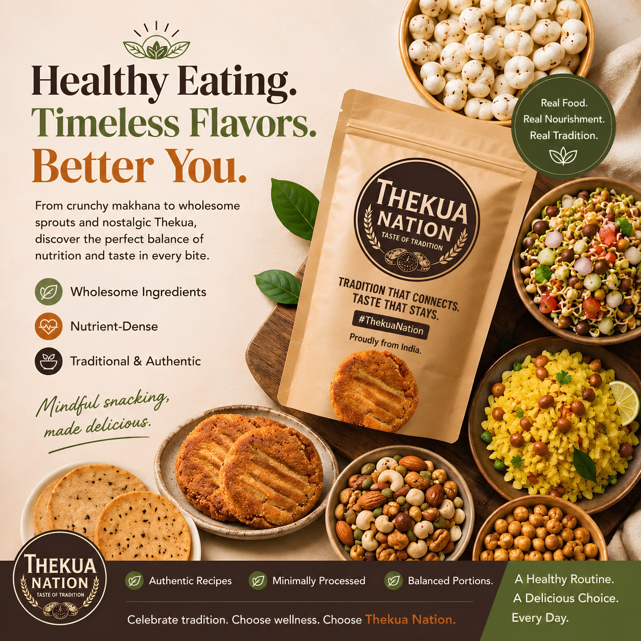15 Healthy Indian Snacks for Guilt-Free Munching Thekua Nation